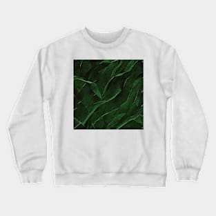 Leaf Texture Crewneck Sweatshirt